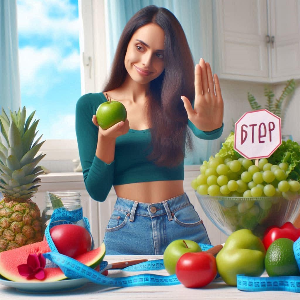Kobieta zaczyna dietę, nowa dieta dla mnie, od dziś dzieta, czarodoro,