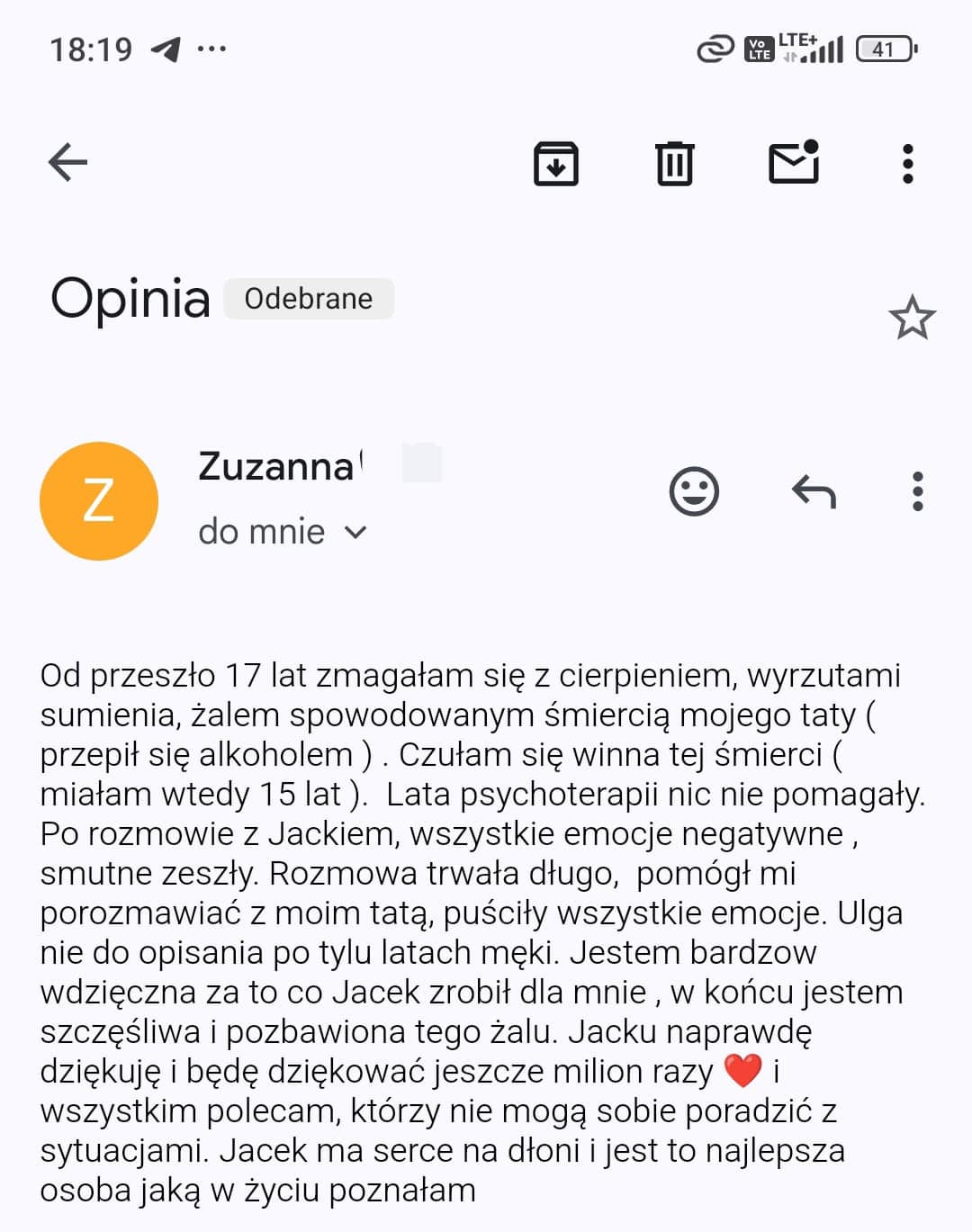 opinia zuzanna czarodoro