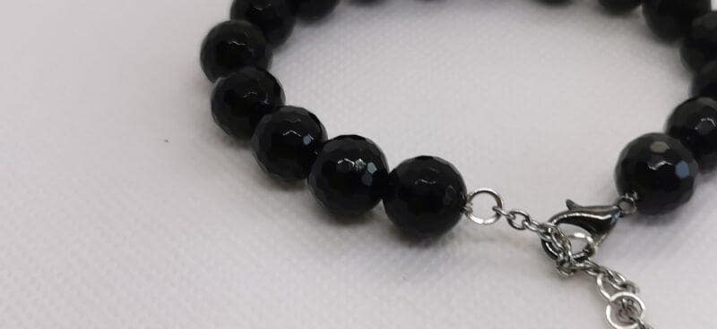 Amulet ochronny - Bransoletka czarny turmalin - obrazek 3
